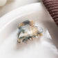 Beau - Geometric Acetate Board Pattern Claw Clip