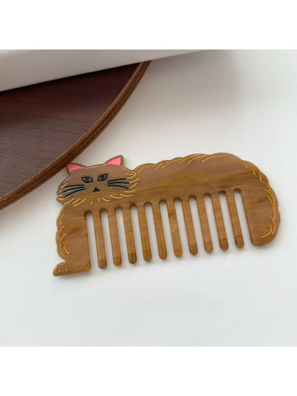 Camerow - Cat Shaped Portable Hair Comb