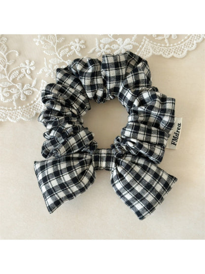 Gifty - Plaid Bow Hair Tie
