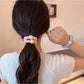 Gifty - Ruched Faux Bead Decorative Hair Tie