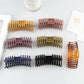Beau - Matte Large Ribbed Claw Clip