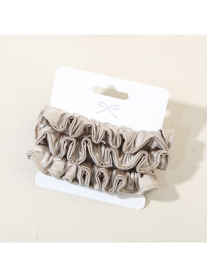 Gifty - Elegant Satin Hair Scrunchies 3 Pack
