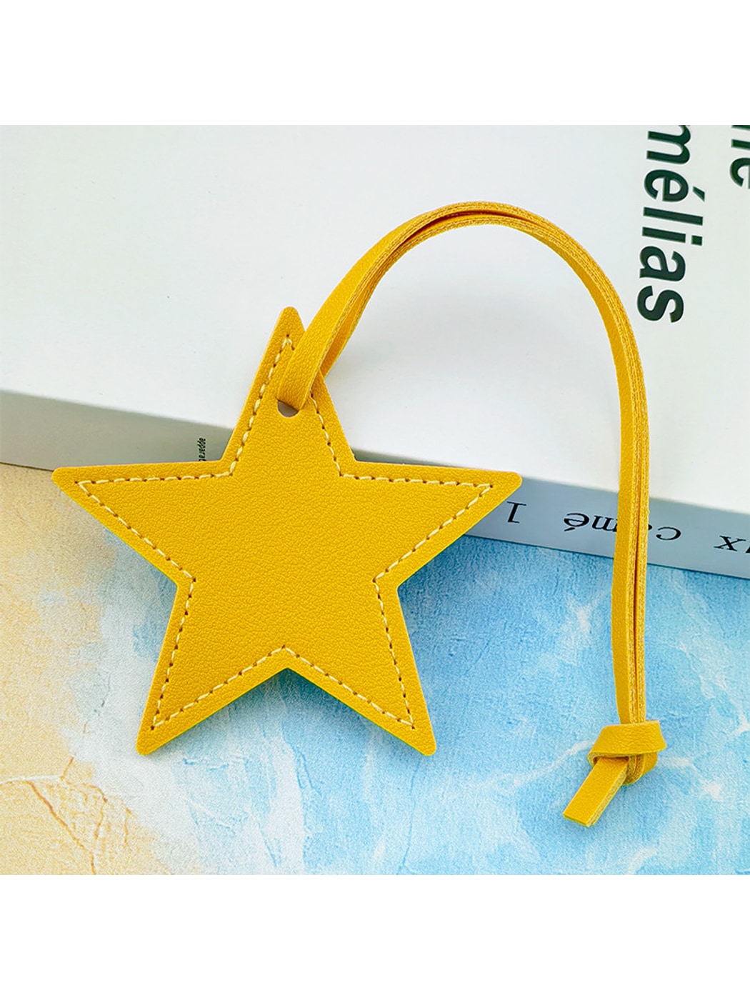 Keypus - Minimalist Five-Point Star Bag Charm Keychain