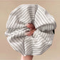 Gifty - Simple Striped Scrunchie Hair Tie