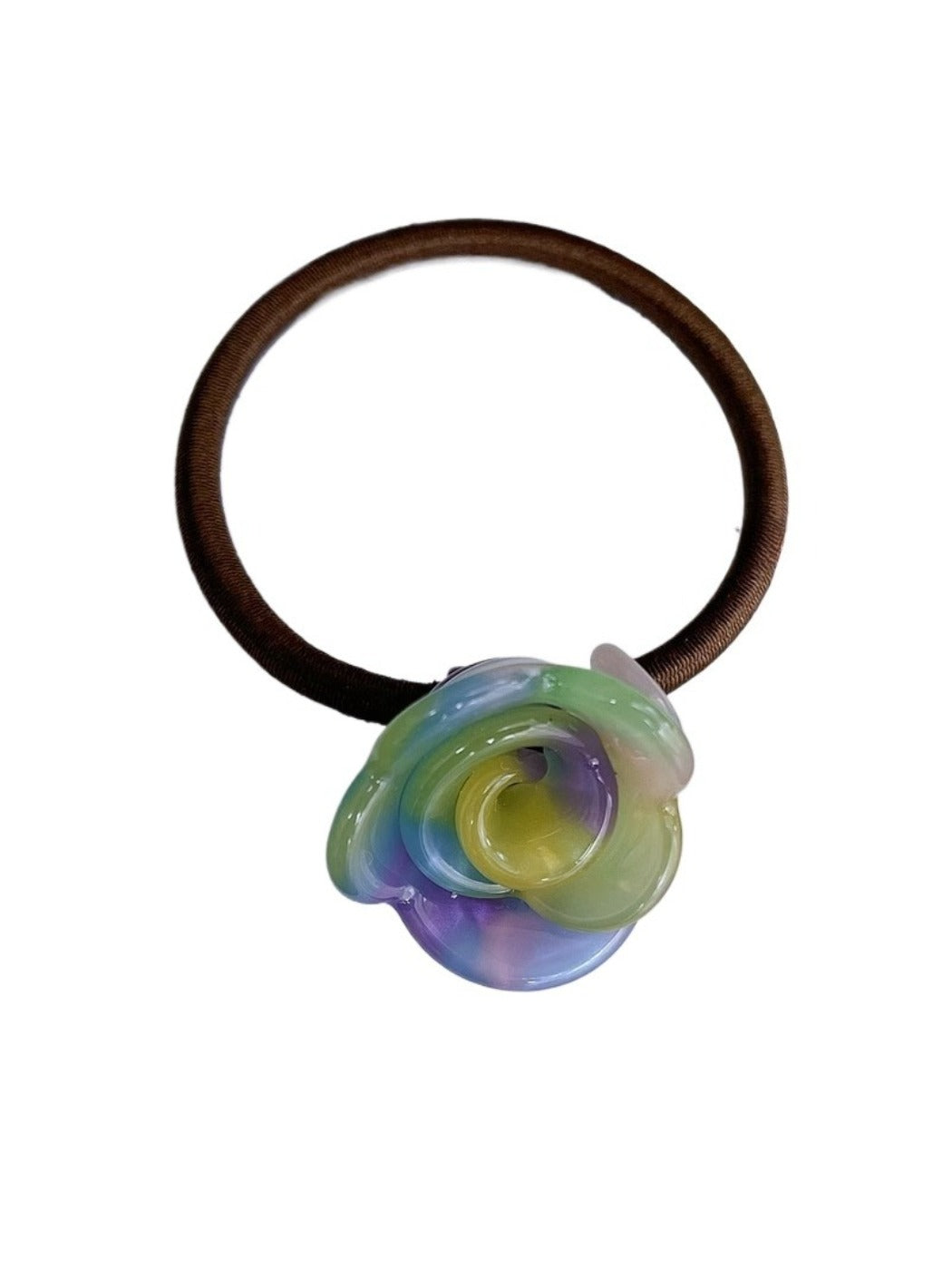 Gifty - Beautiful Acetate Rose Shaped Hair Tie