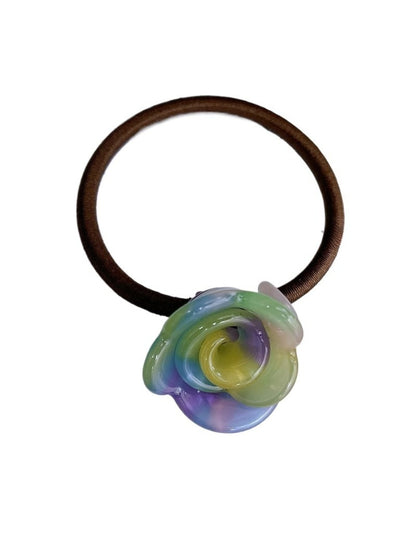 Gifty - Beautiful Acetate Rose Shaped Hair Tie