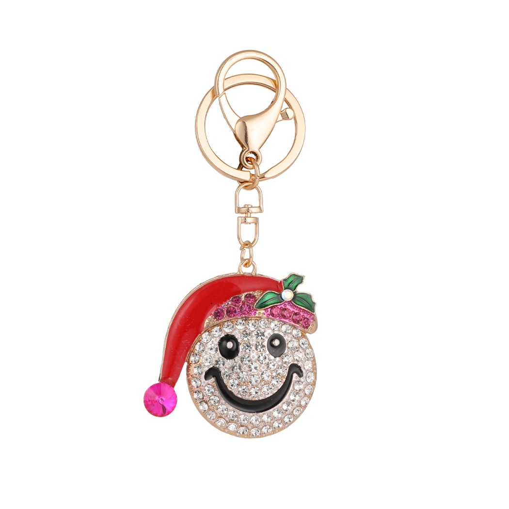 Keypus - Smiling Hat Snowman Christmas Keychain
