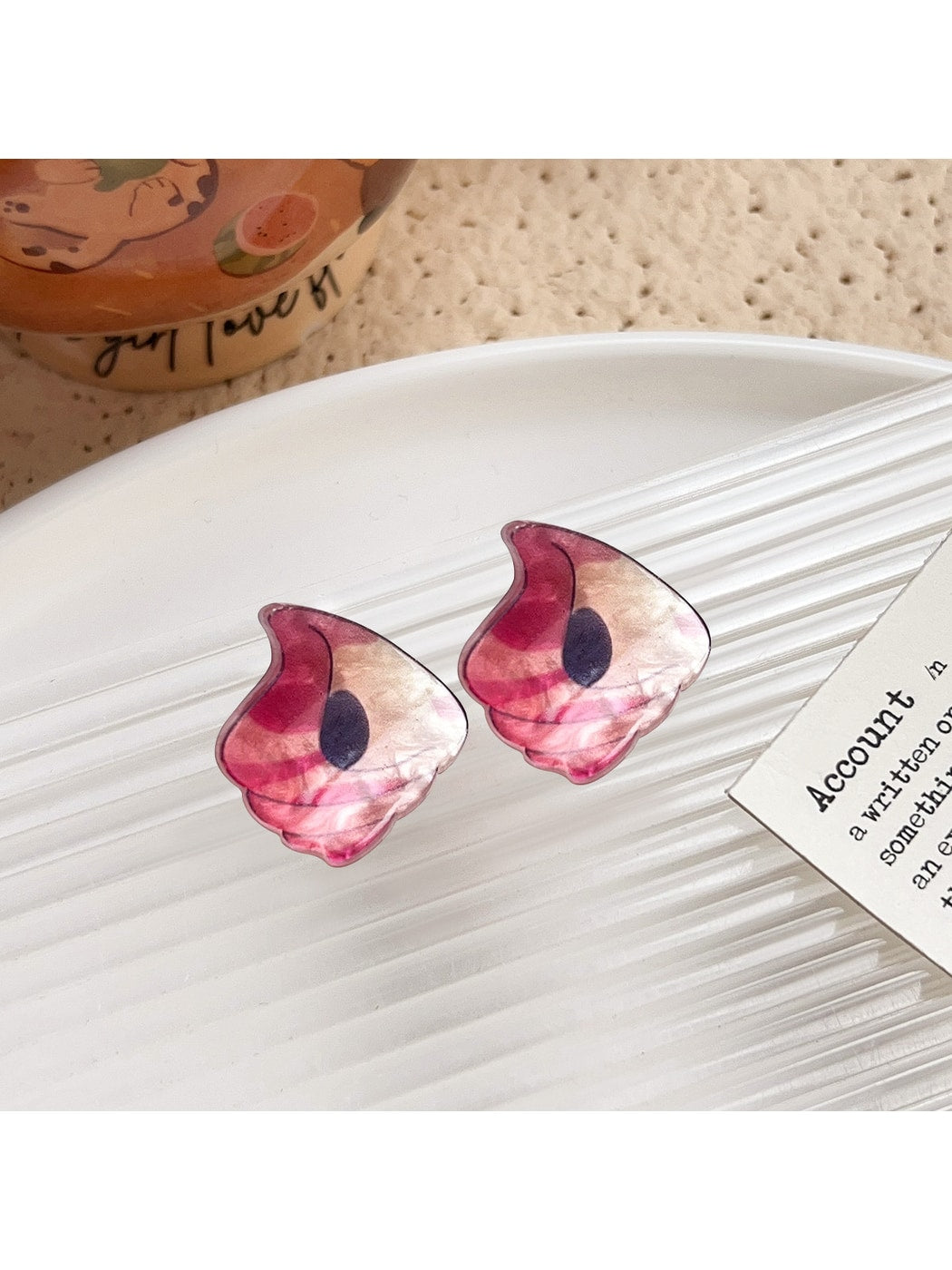 Beau - Cute Acrylic Sea Motif Cartoon Claw Clip