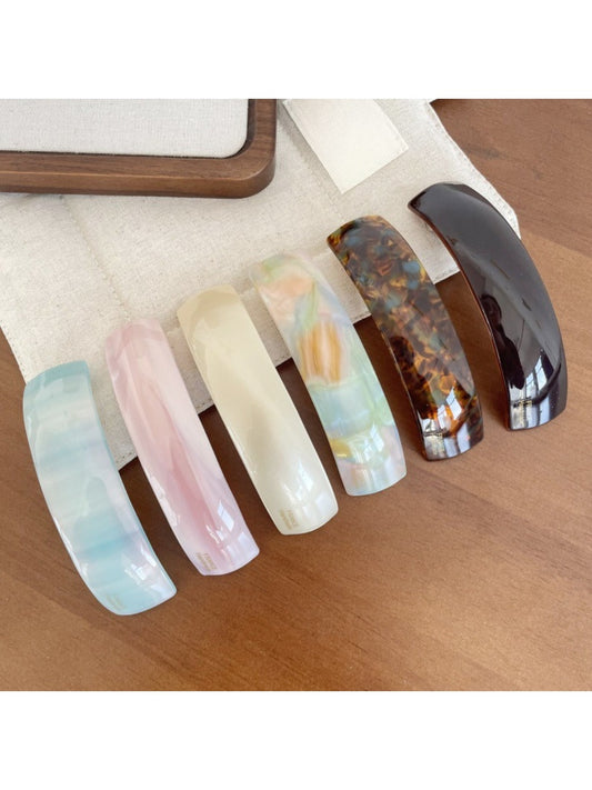 Beau - Minimally Curved Acetate Hair Clip
