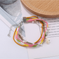 Lovra - Beaded Bohemian Wave Detail Beaded Bracelet