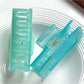 Beau - Geometric Hollow Acrylic Claw Hair Clip
