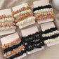 Gifty - 4 Pack Solid Color Hair Ties
