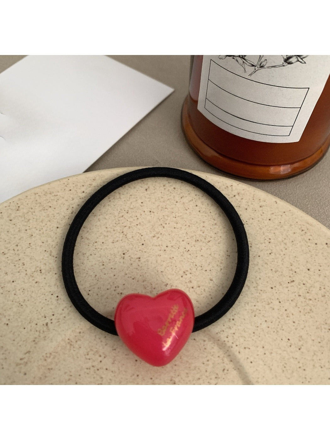 Gifty - Heart-Shaped High-Stretch Hair Tie