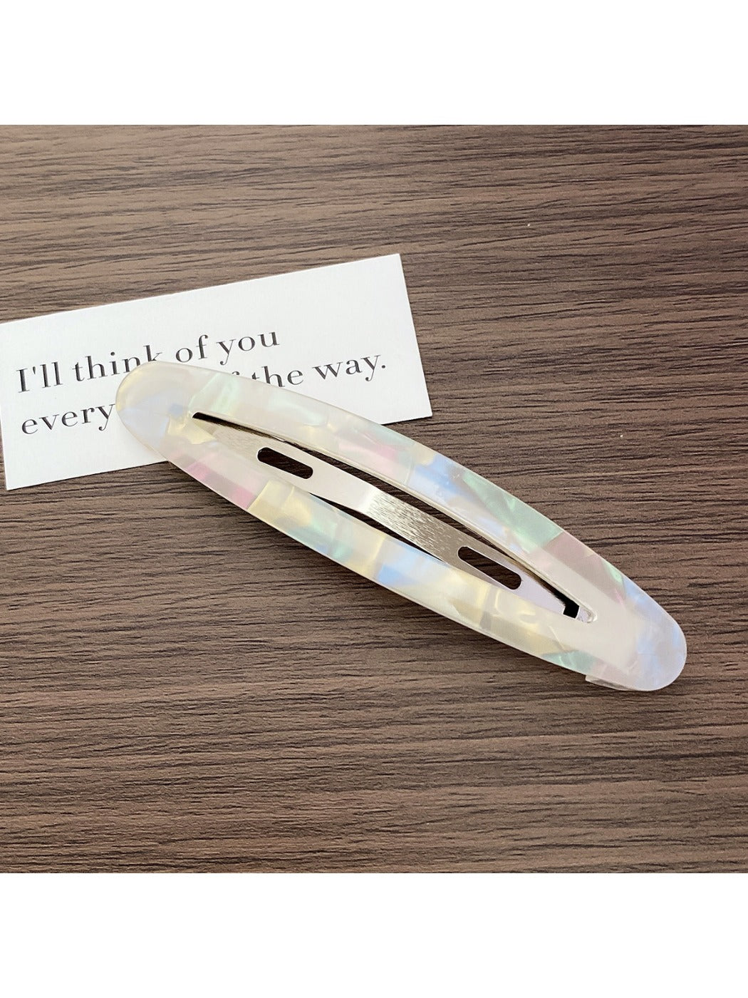 Beau - Elegant Openwork Willow Leaf Shaped Hair Clip