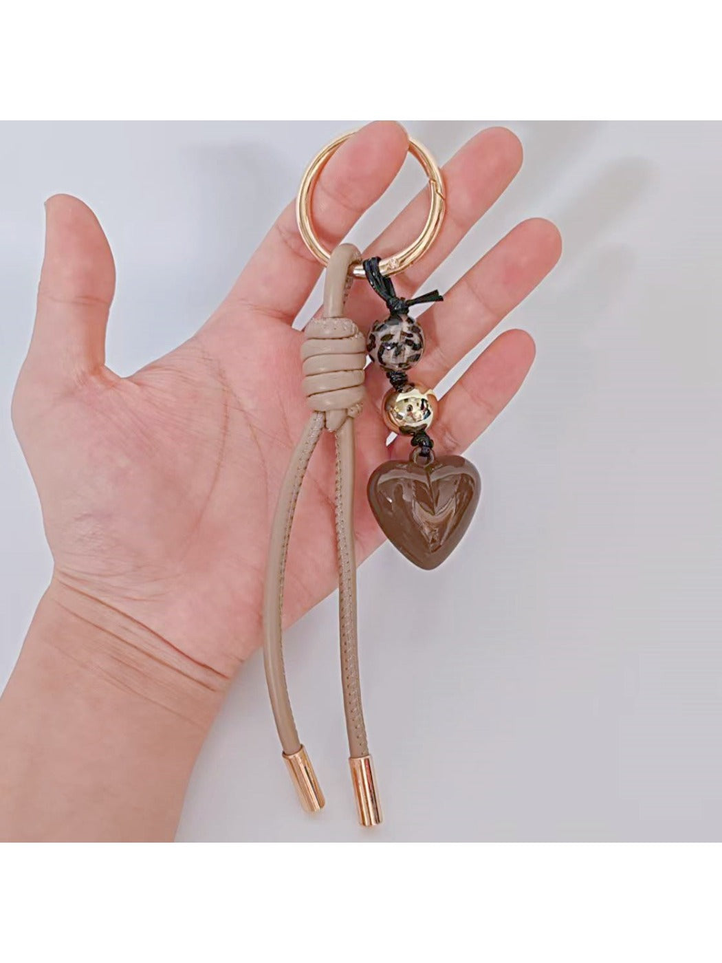 Keypus - Exquisite Heart Pendant Keychain