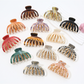 Beau - Chrysanthemum Shape Textured Hair Claw Clip