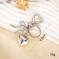 Keypus - Alloy Bow Detail Bag Charm Phone Charm Keychain