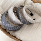 Gifty - Plaid Padded Fabric Check Pattern Headband