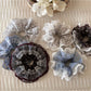 Gifty - Lace Trim Floral Print Scrunchie