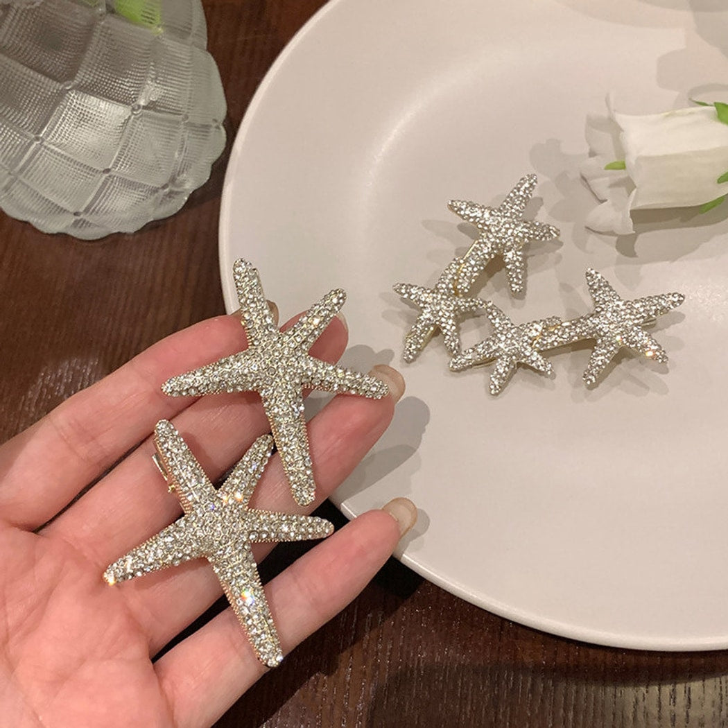 Beau - Sparkly Starfish Hair Clip