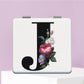Mirroray - Floral Letter Print Folding Compact Mirror