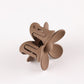 Beau - Iridescent Petal Plastic Flower Claw Clip