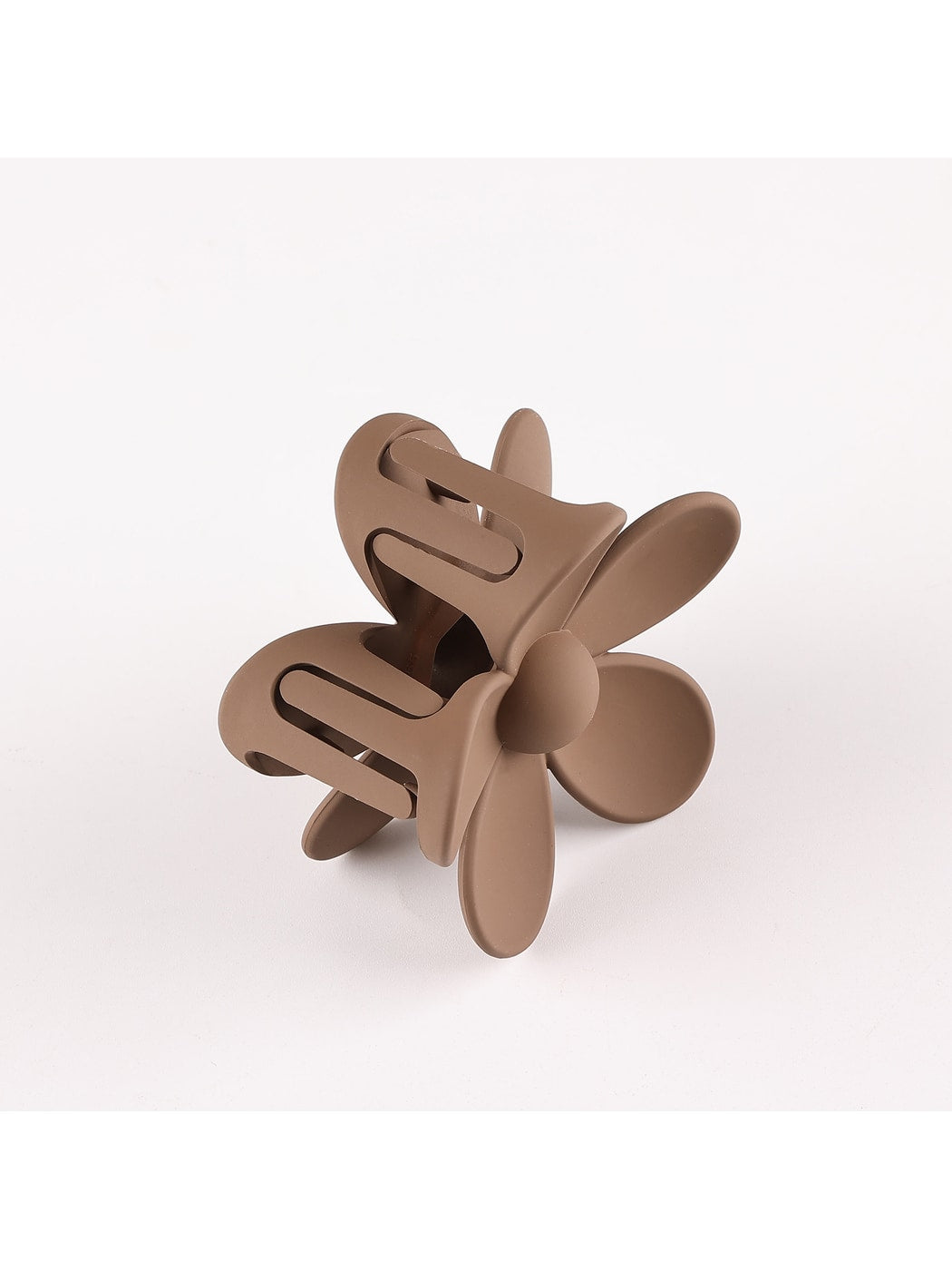 Beau - Iridescent Petal Plastic Flower Claw Clip