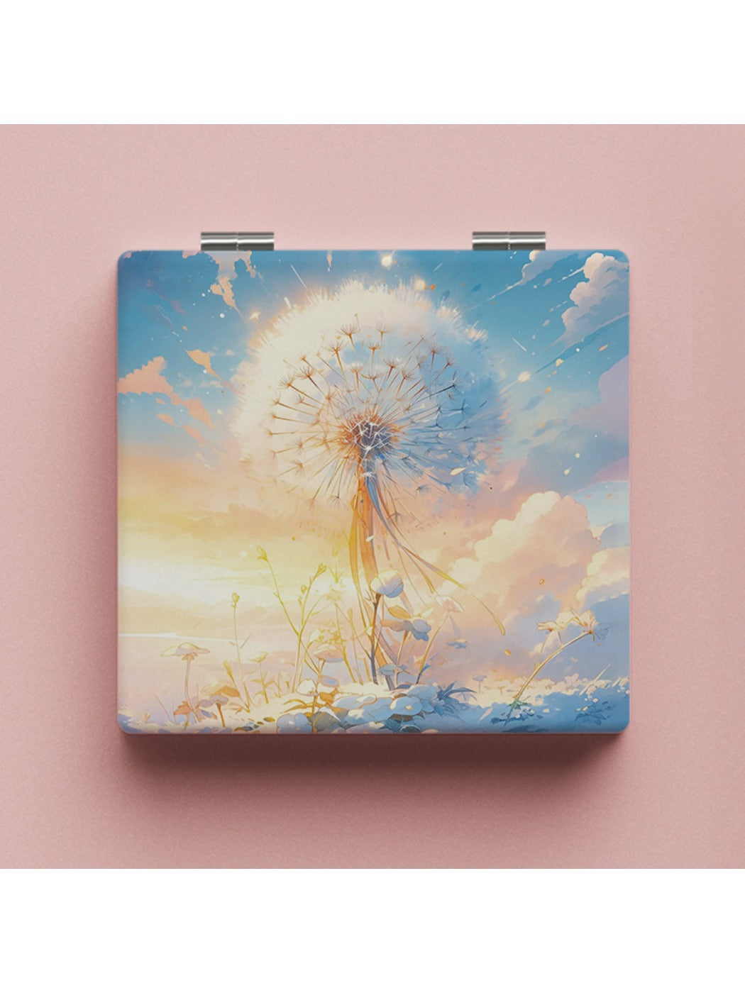 Mirroray - Dandelion Pattern Folding Mirror