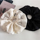 Gifty - Elegant Chiffon Lace Hair Scrunchie