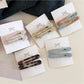 Beau - Minimalist Openwork Oval Hair Clip
