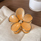 Beau - Five Petal Flower Hair Claw Clip