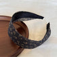 Gifty - Striped and Geometric Pattern Polyester Headband