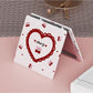 Mirroray - Cute Cherry Pattern Square Compact Mirror