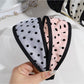 Gifty - Polka Dot Wide Fabric Trimmed Headband