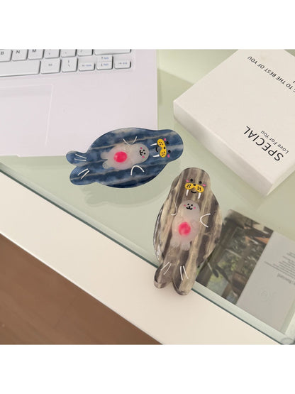 Beau - Cartoon Seal Acetate Fiber Claw Clip
