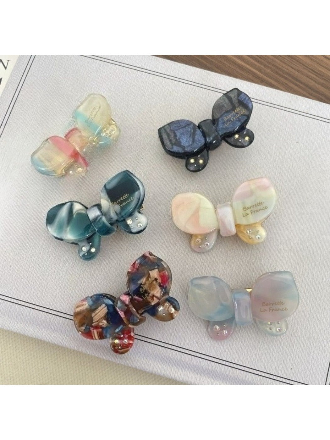 Beau - Beautiful Butterfly Shaped Acetate Hair Clip