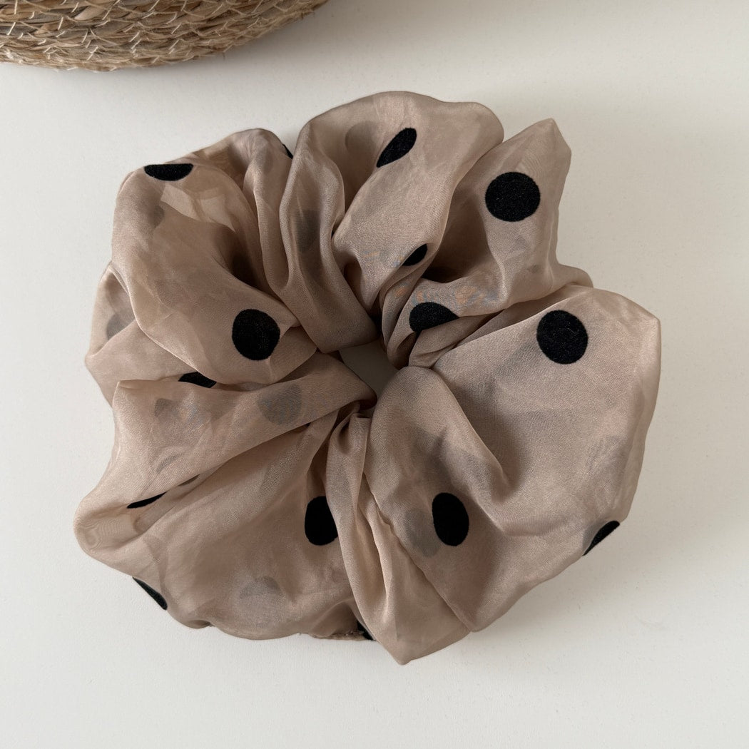 Gifty - Airy Polka Dot Scrunchie