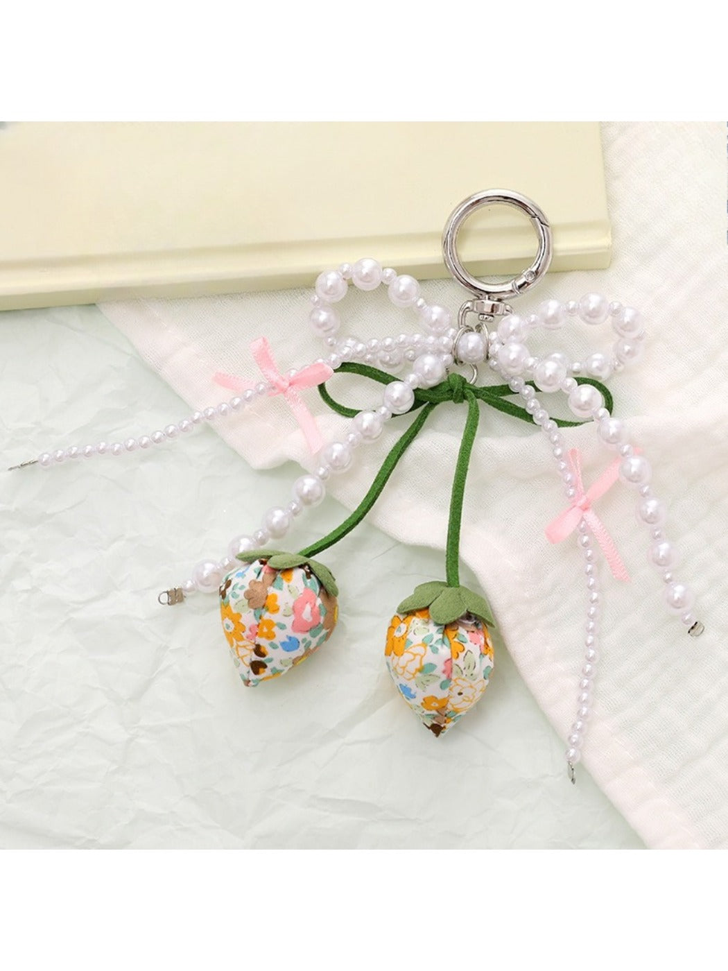 Keypus - Cute Strawberry Shaped Keychain