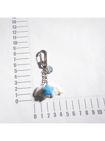 Keypus - Cute Angel Wing Keychain