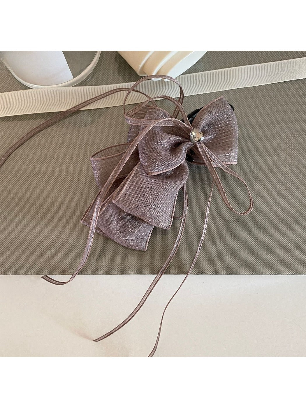 Beau - Mesh Bow Hair Clip