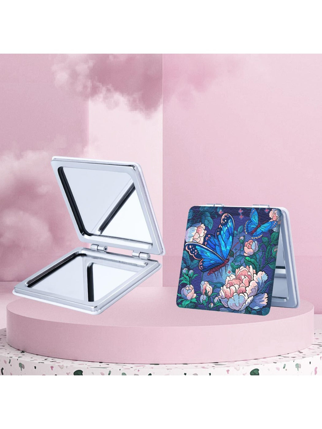 Mirroray - Floral Touch-Up Mirror