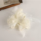 Gifty - Lace Ribbon Tail Elastic Fabric Scrunchie