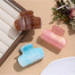 Beau Sweet Beautiful Hair Clip in soft pink with gold accents on a white background