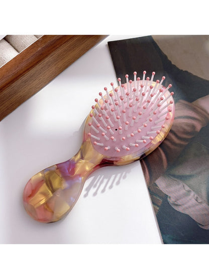 Camerow - Vintage Acetate Hair Comb Portable Massage Brush