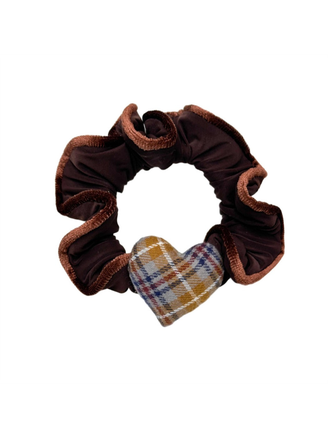 Gifty - Brown Heart Shaped Hair Tie