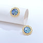 Earedge - Wave Patterned Openwork Hoop Earrings