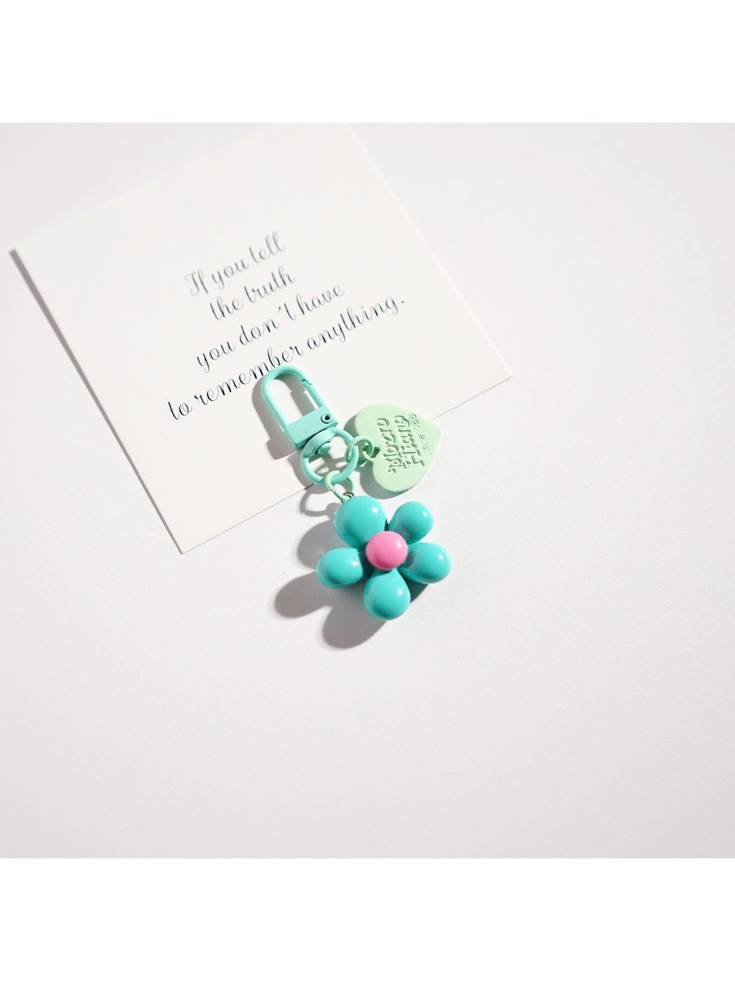 Keypus - Cartoon Flower Keychain Pendant