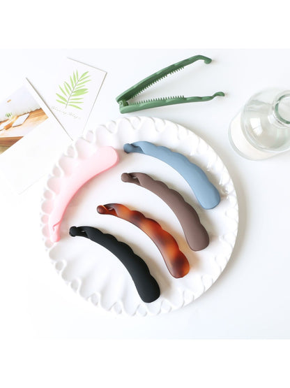 Beau - Minimalist Solid Color Banana Clip