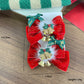 Beau - Christmas Classic Bow Bell Hair Clip