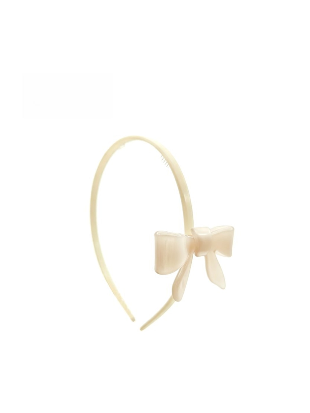Gifty - Minimal Bow Accent Acetate Fiber Headband